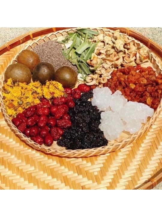 SET 400gr TRÀ SÂM BÍ ĐAO LA HÁN LOẠI NGON