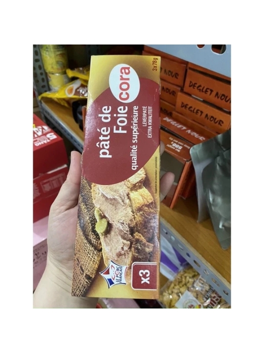 VĨ 3 HỘP Pate gan ngỗng va Heo Pháp COCA