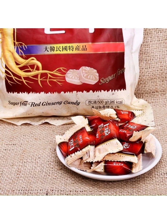 Kẹo sâm không đường Hàn Quốc 500g ( Date mới)