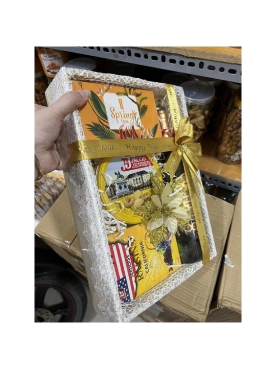 Hộp Qùa tết 2024 cho công ty - Hộp quà 4 Món cao cấp - Cung cấp số lượng lớn