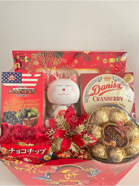 MÈO NHỎ] KẸO SOCOLA MÈO TRẮNG TOP SAVOR 68g SIÊU DỄ THƯƠNG