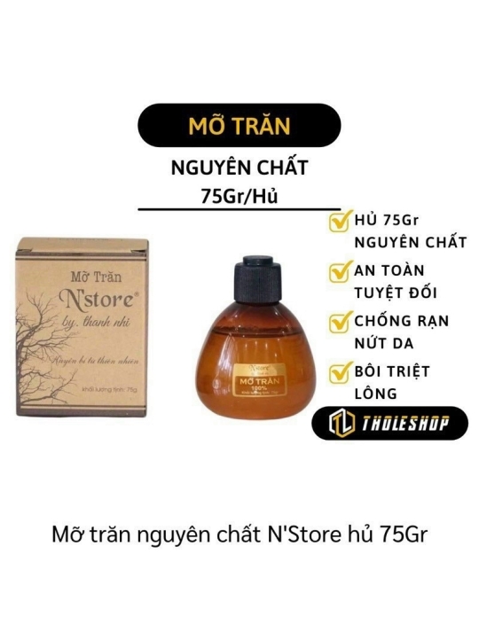 CHÍNH HÃNG Mỡ Trăn Nguyên Chất N'Store 90Ml Wax Lông Triệt Lông