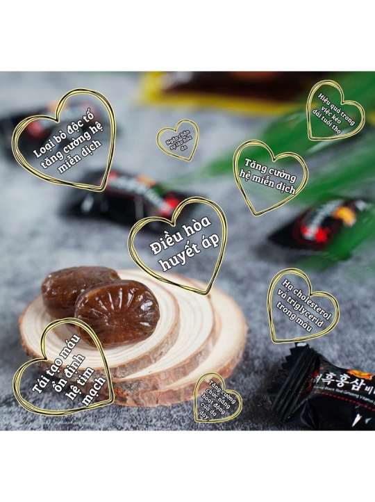 Kẹo Hắc Sâm Hàn Quốc 300gr