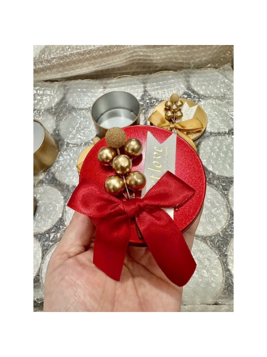 Hộp đựng bánh kẹo thiếc , gói giỏ quà Tết, đám cưới.