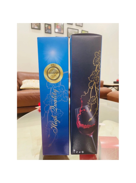 Chai Vang Đà Lạt QUEEN 12.5% 750ml -GÓI QUÀ TẾT ĐẸP