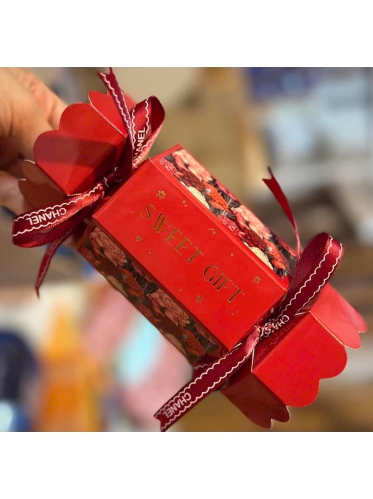 VỎ HỘP ĐỰNG KẸO GIẤY DÀY BÓNG ĐẸP