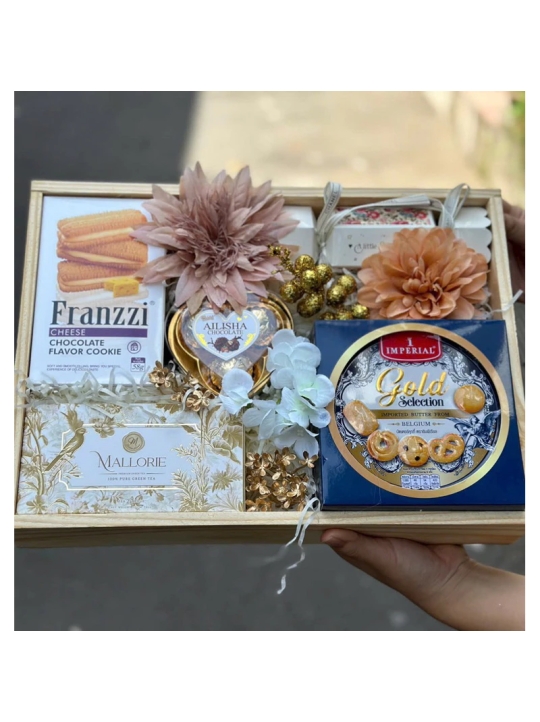 SET HỘP GỖ BÁNH THIẾT SANG TRỌNG