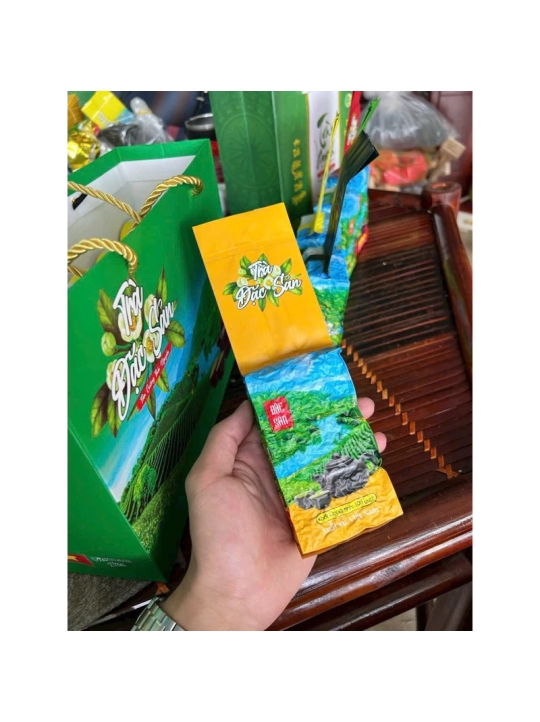 Trà sen Lễ 100gr dùng gói quà Lễ Tết Cúng