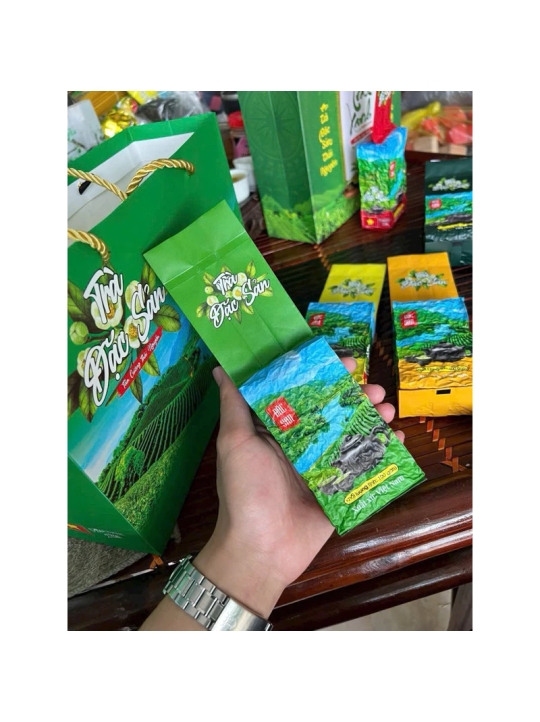 Trà sen Lễ 100gr dùng gói quà Lễ Tết Cúng