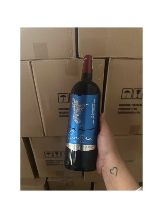 Vang đỏ nội địa 750ml 13.5% -Dùng gói quà Tết đẹp