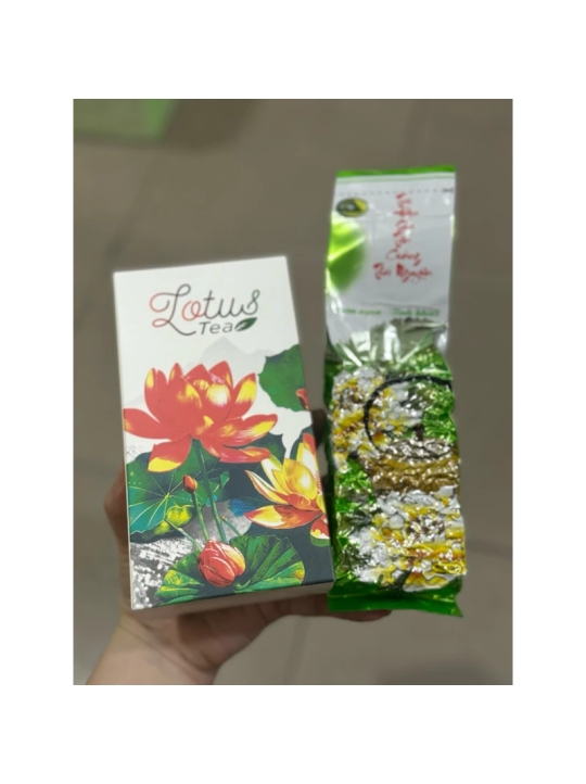 TRÀ SEN LOTUS 100gr ĐẸP THƠM -Làm Gói Quà Tết- Date mới