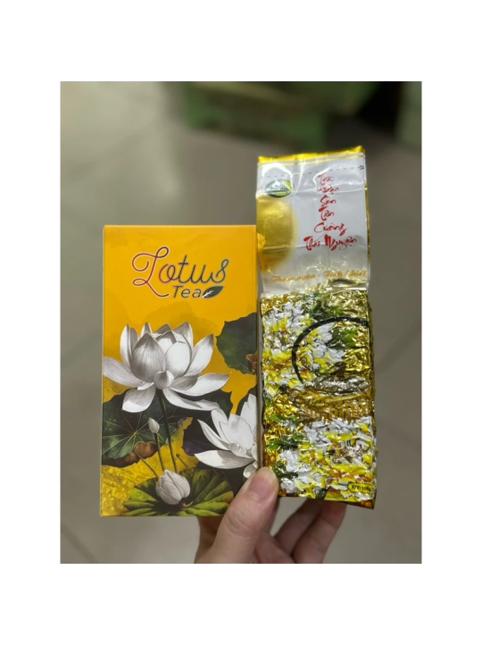 TRÀ SEN LOTUS 100gr ĐẸP THƠM -Làm Gói Quà Tết- Date mới