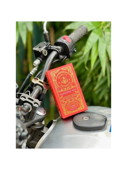 Hộp 20 gói trà túi lọc DIAMOND - gói quà Tết 2024 siêu đẹp