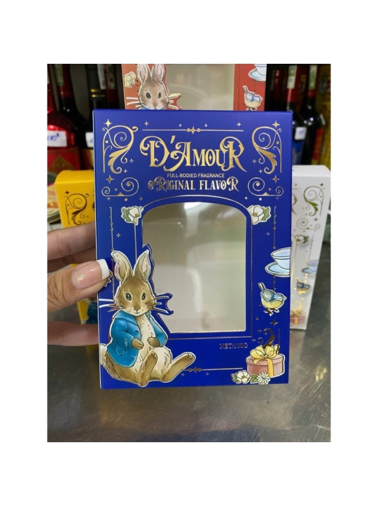 Vỏ hộp đựng bánh kẹo hình thỏ Gói Quà Tết 2025