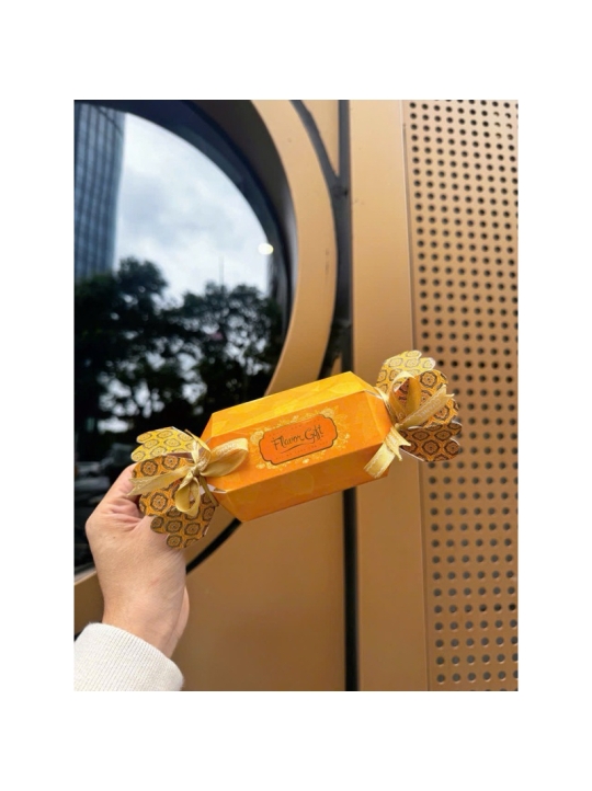 VỎ HỘP ĐỰNG KẸO GIẤY DÀY BÓNG ĐẸP