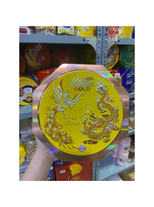 Bánh quy rồng lục giác Ritaz Gold