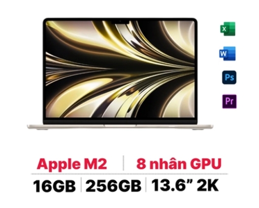 Apple Macbook Air M2 2022 16GB 256GB I Chính hãng Apple