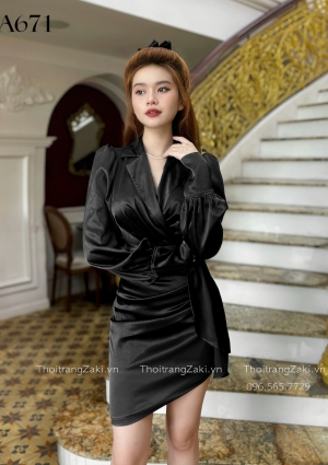 BODY TAY DÀI CỔ VEST A671