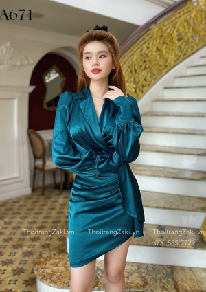 BODY TAY DÀI CỔ VEST A671