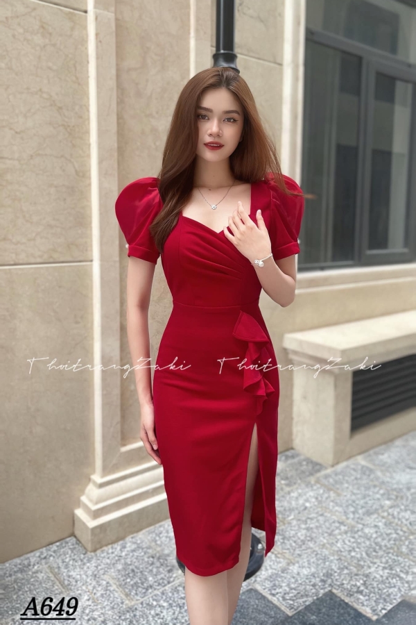 Đầm sang trọng, chất lượng vải cao cấp