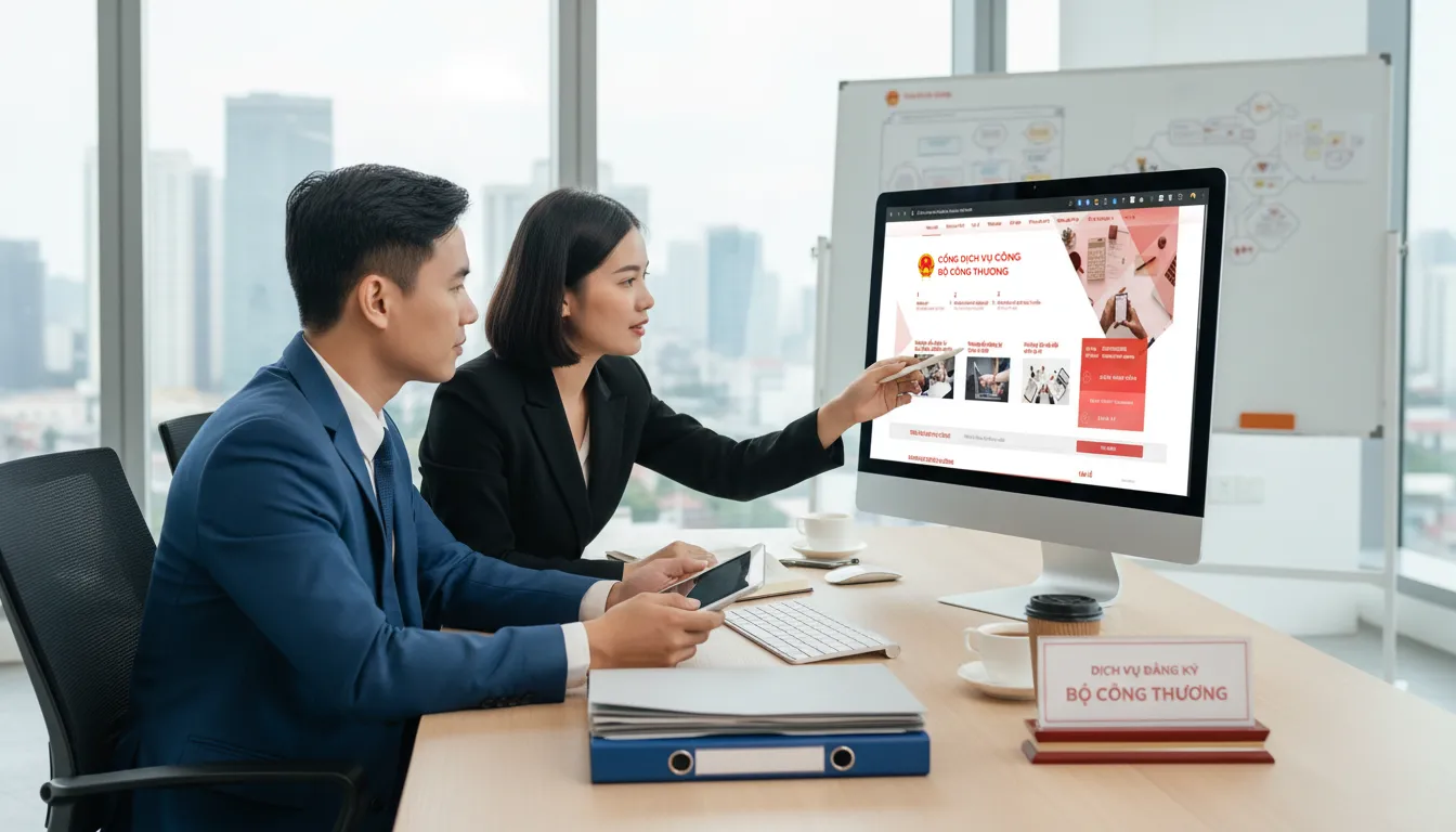 Dịch vụ đăng ký bộ công thương - Ngọc Phú Media